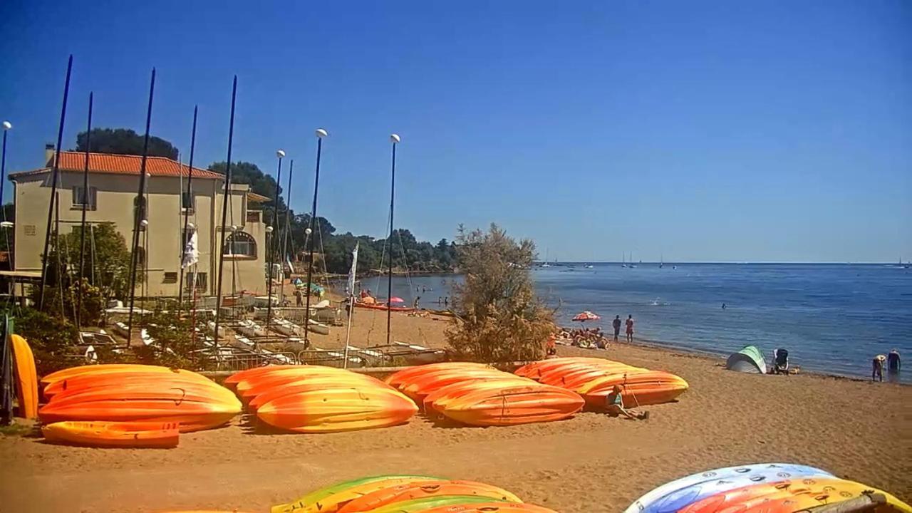 Appartement Vue Mer Piscines Parking Les Coraux Agay Plage Saint-Raphaël Exteriör bild